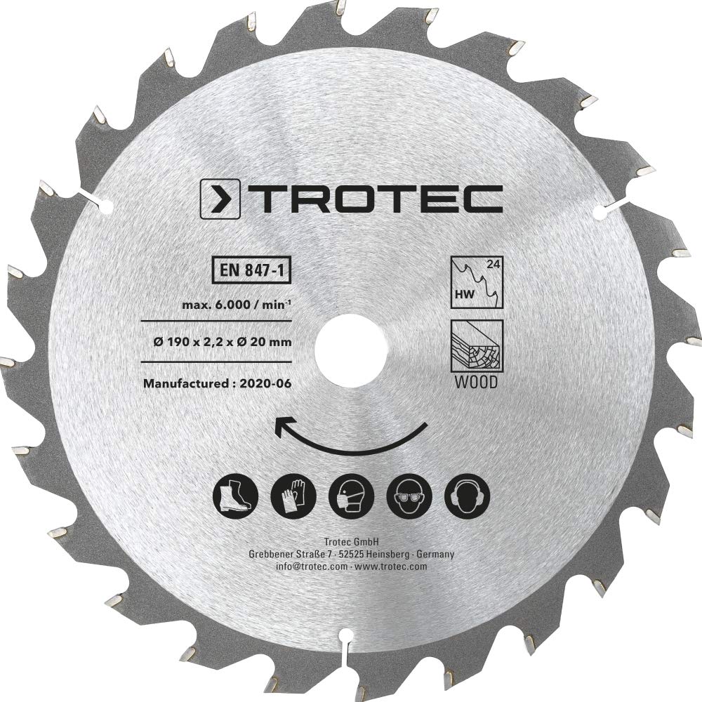 trotec-holzkreiss-gebl-tter-set-190-mm-24-z-hne-3-teilig image 2
