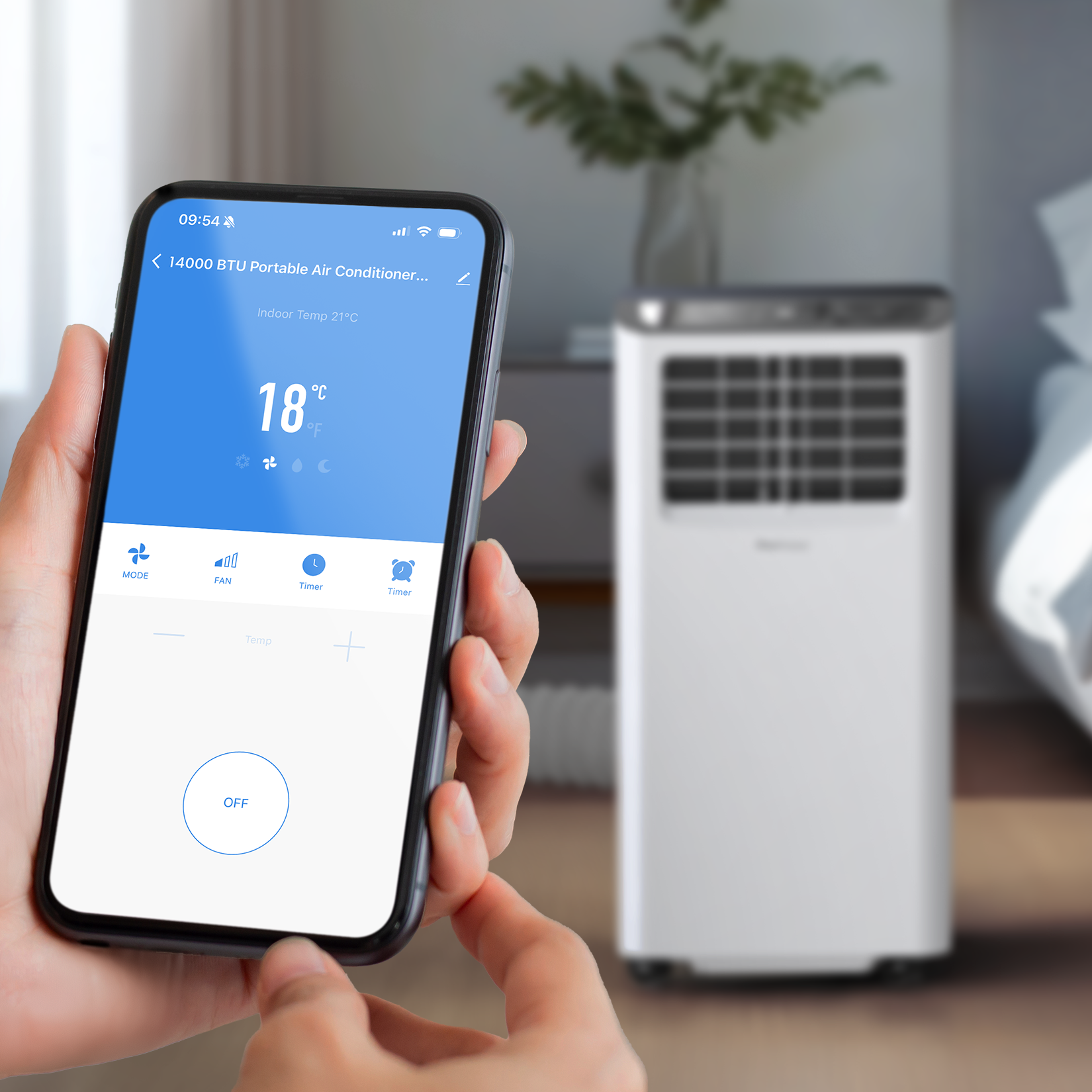 pro-breeze-14-000-btu-3-in-1-portable-klimaanlage-mit-smart-wifi-app image 2