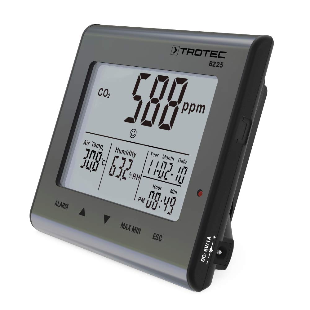 trotec-bz25-co2-luftqualit-tsmonitor-mit-ndir-messung image 2