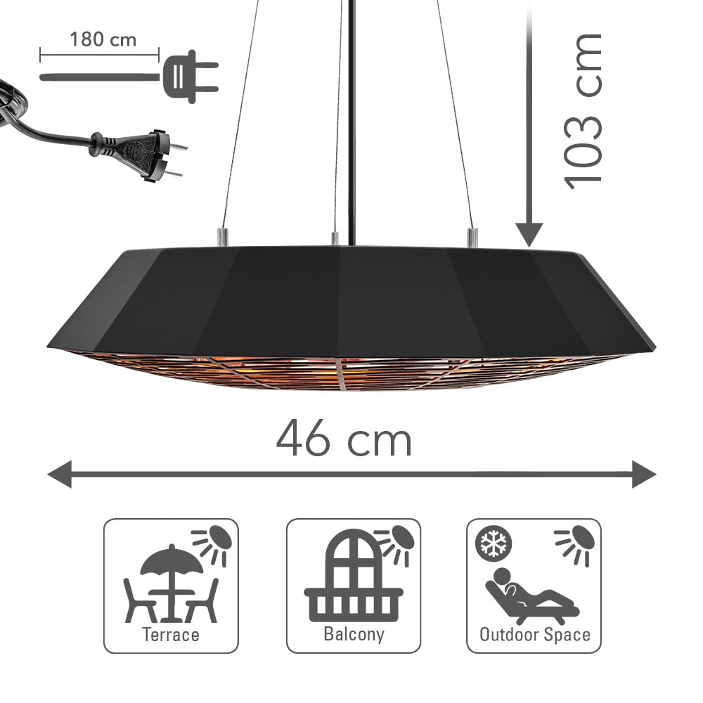 trotec-ir-2010-sc-design-deckenheizstrahler-infrarot-2000-w-360-mit-led-und-fern image 3